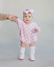 Short Sleve Pink Bubble Romper
