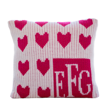 Blanket--Lots of Hearts with Monogram