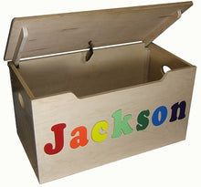 Toy Box - Wood - Personalized