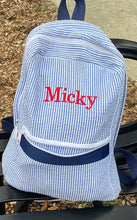 Seersucker Backpack