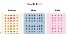 Blanket- Repeat Name in Neutrals