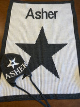Single Star &amp; Name Blanket