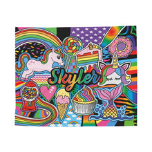 Blanket-Rainbows and Unicorns