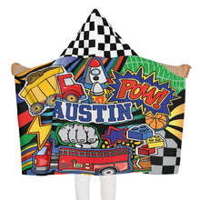 Hooded Towel - Pow