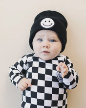 Smile Beanie for Baby and Toddler-Black