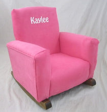 Upholstered Rocker Pink Jamestown