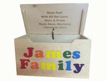 Toy Box - Wood - Personalized
