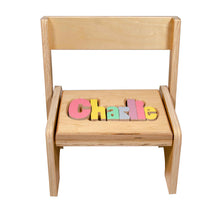 Flip Back Name Stools