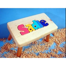 Step Stool-Natural Name Puzzle (Click to see more options)