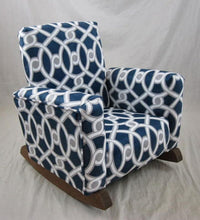 Upholstered Rocker Pink Jamestown