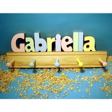 Personalized Children's Wooden Coat Rack