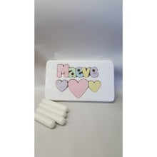 Step Stool- Hearts Motif