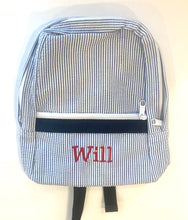 Seersucker Backpack