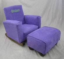 Upholstered Rocker Pink Jamestown