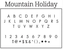 Personalized Stamper-Mountains