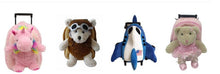 Rolling Backpack with Plush Pal (click to see more)