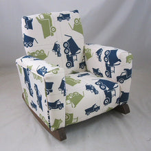 Upholstered Rocker Pink Jamestown