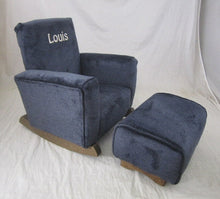 Upholstered Rocker Pink Jamestown
