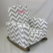 Upholstered Rocker Pink Jamestown