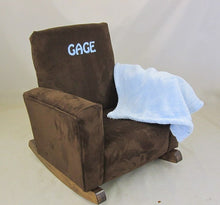 Upholstered Rocker Pink Jamestown