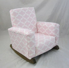 Upholstered Rocker Pink Jamestown