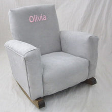 Upholstered Rocker Pink Jamestown