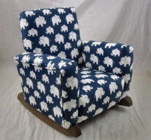 Upholstered Rocker Pink Jamestown