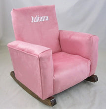 Upholstered Rocker Pink Jamestown