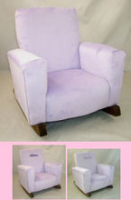 Upholstered Rocker Pink Jamestown