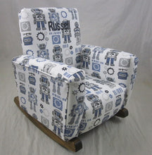 Upholstered Rocker Pink Jamestown