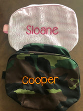 Seersucker Traveler Dopps