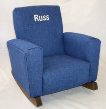 Upholstered Rocker Pink Jamestown