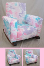 Upholstered Rocker Pink Jamestown