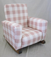 Upholstered Rocker Pink Jamestown